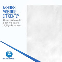 dynarex disposable washcloth 10 x 13 inch dynarex washcloth mk837502ea