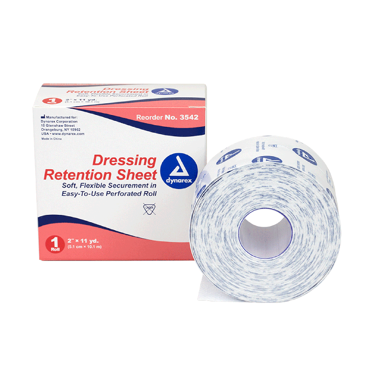 dynarex dressing retention sheet