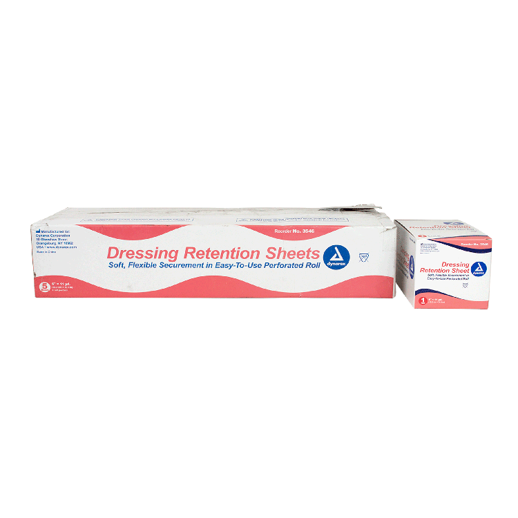 dynarex dressing retention sheet