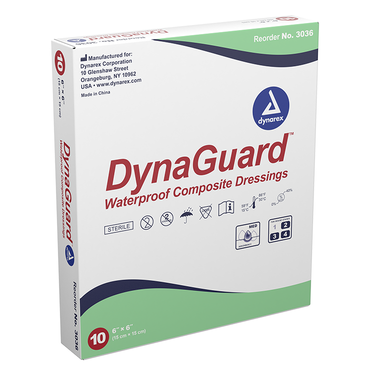 dynarex dynaguard waterproof dressings
