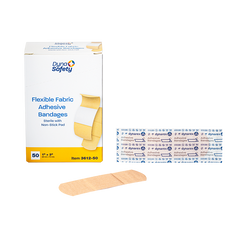 dynarex dynasafety adhesive fabric bandages