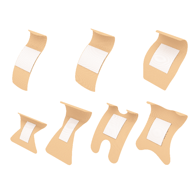 dynarex dynasafety adhesive fabric bandages