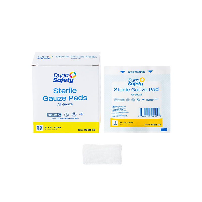 dynarex dynasafety gauze pads
