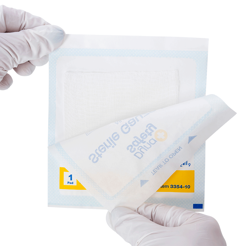 dynarex dynasafety gauze pads