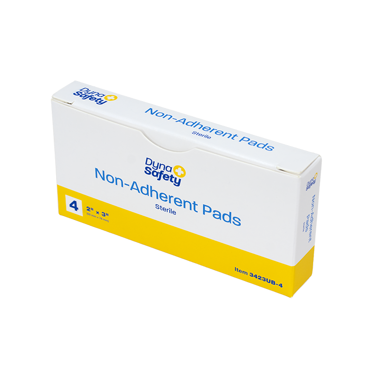 dynarex dynasafety non adherent pads