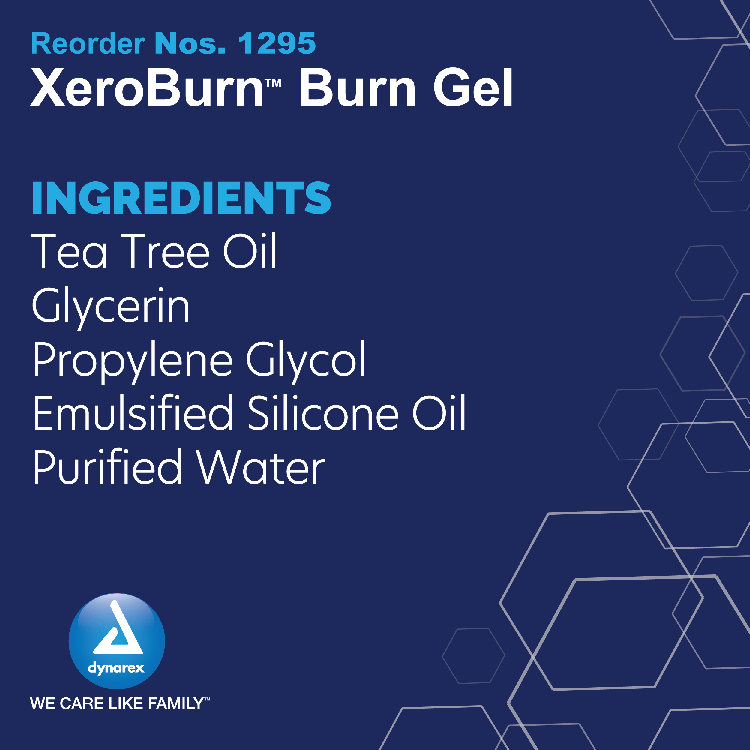 dynarex dynasafety xeroburn™ burn dressing