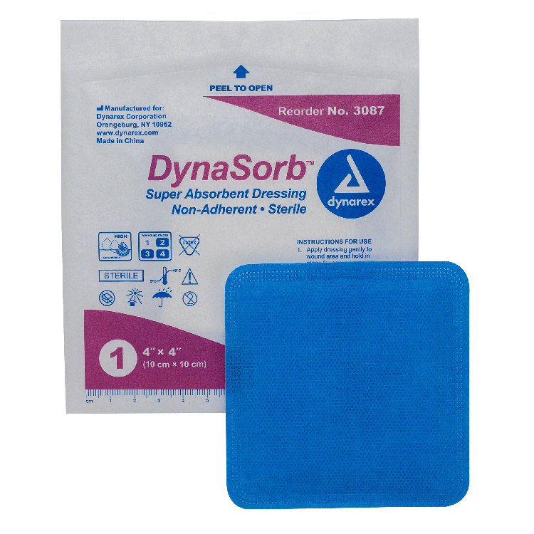 dynarex dynasorb super absorbent dressings
