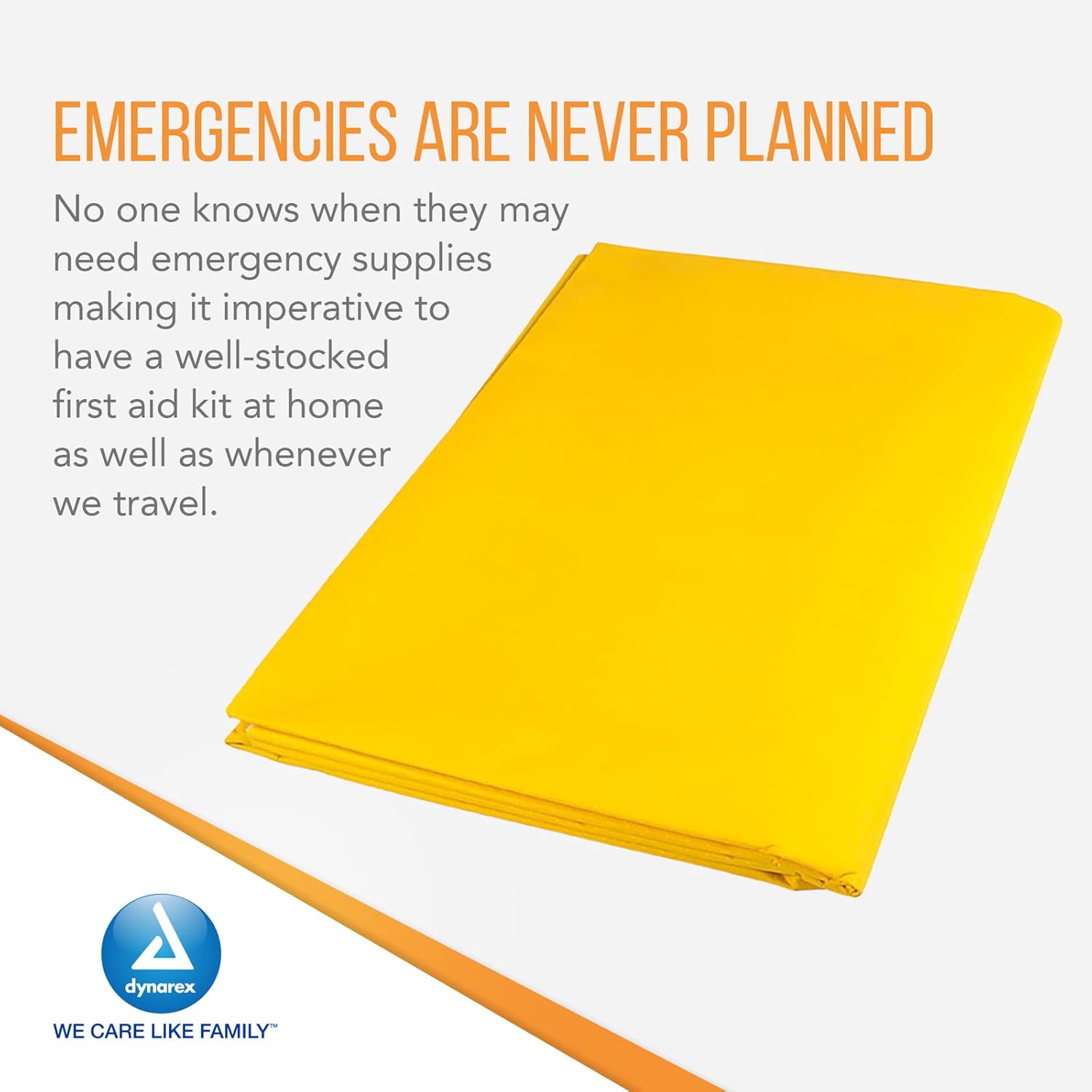 dynarex emergency highway blankets