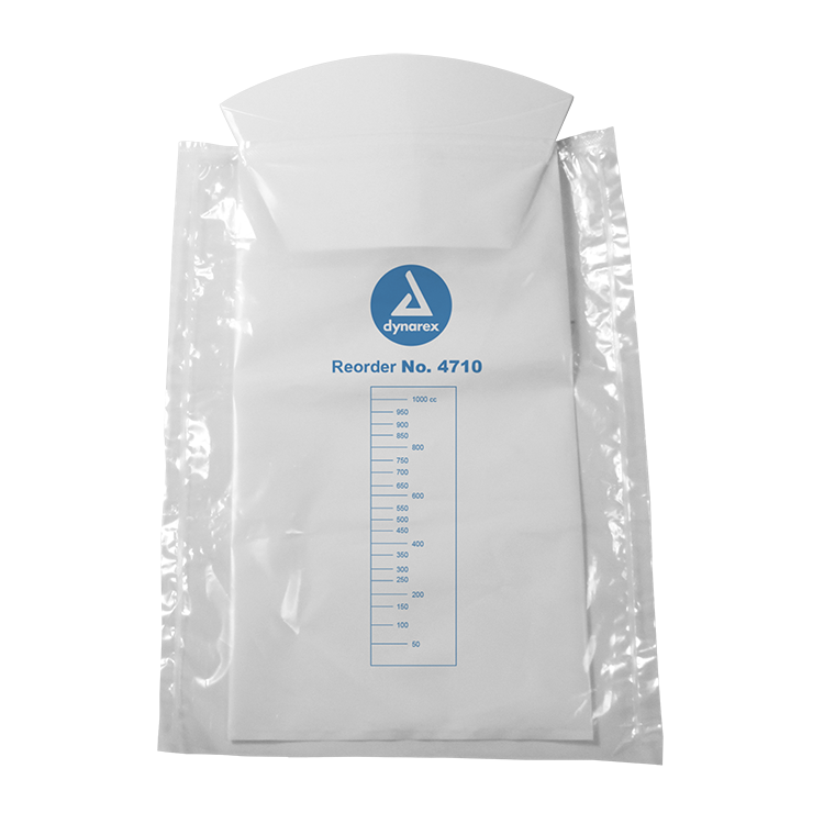 dynarex emesis bag w absorbent pouch dispenser