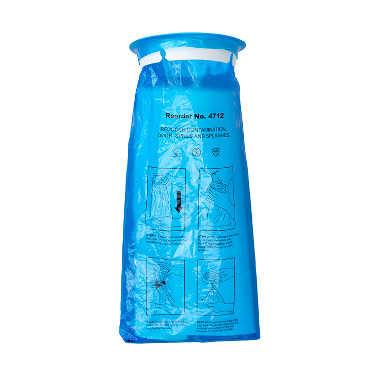dynarex emesis bag w absorbent pouch dispenser