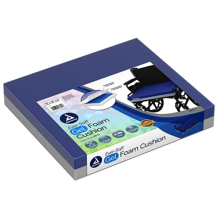 dynarex ever soft gel foam cushions