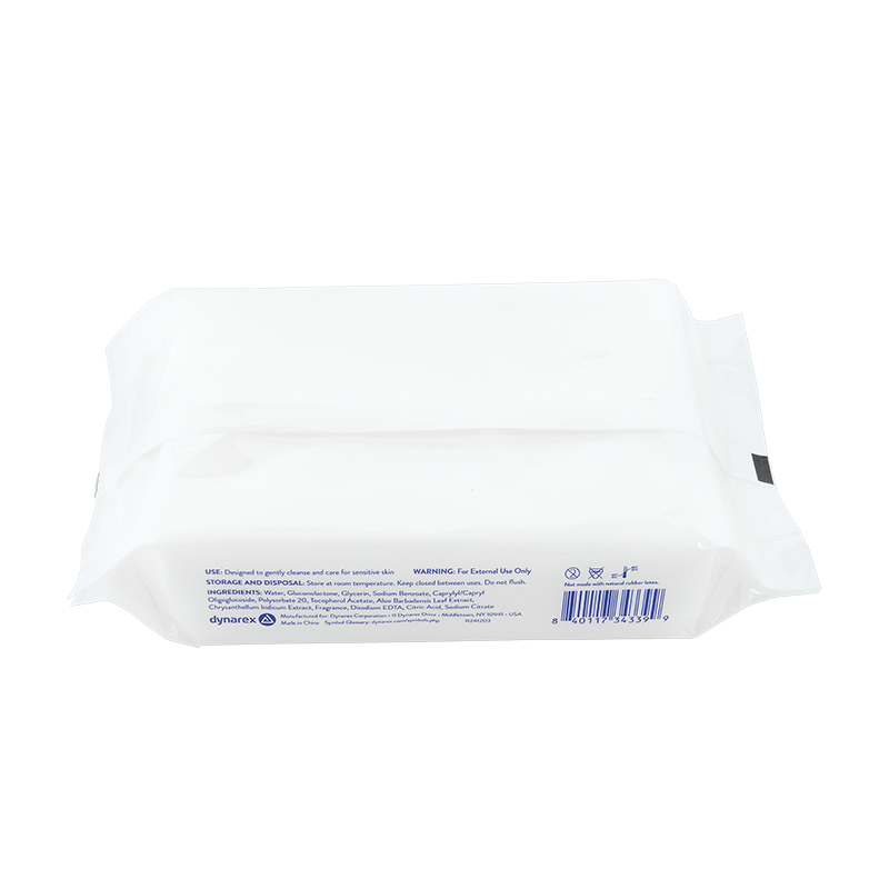 dynarex feminine hygiene wipe pack 40 wipes per pack