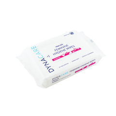 dynarex feminine hygiene wipe pack 40 wipes per pack