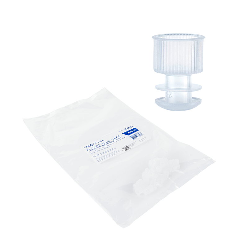 dynarex flange plug caps for test tubes