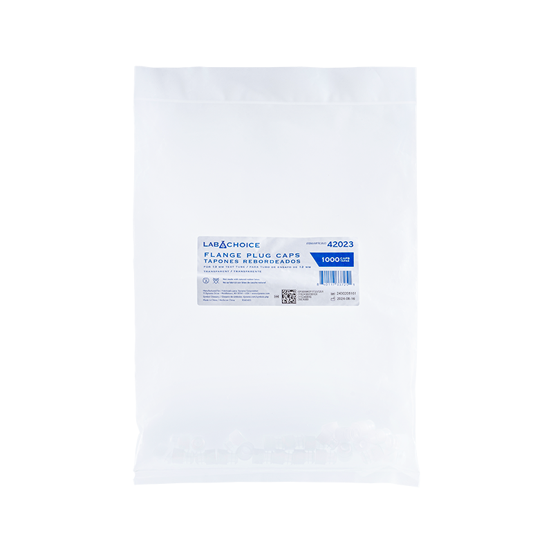 dynarex flange plug caps for test tubes