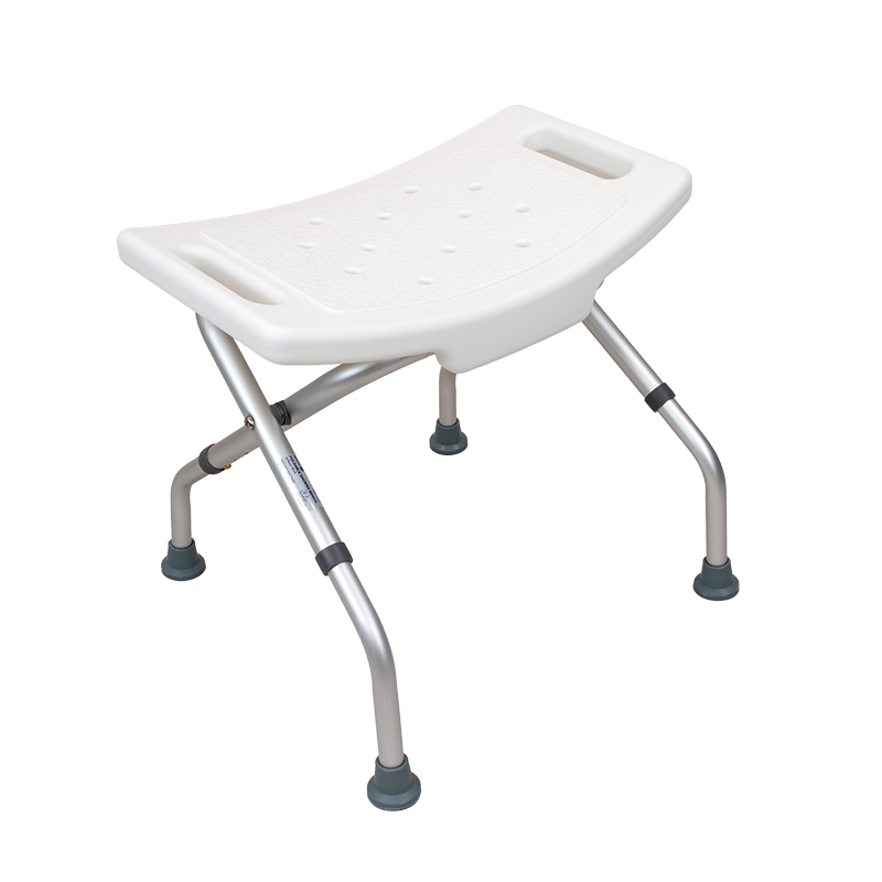 dynarex foldable shower bench w o back