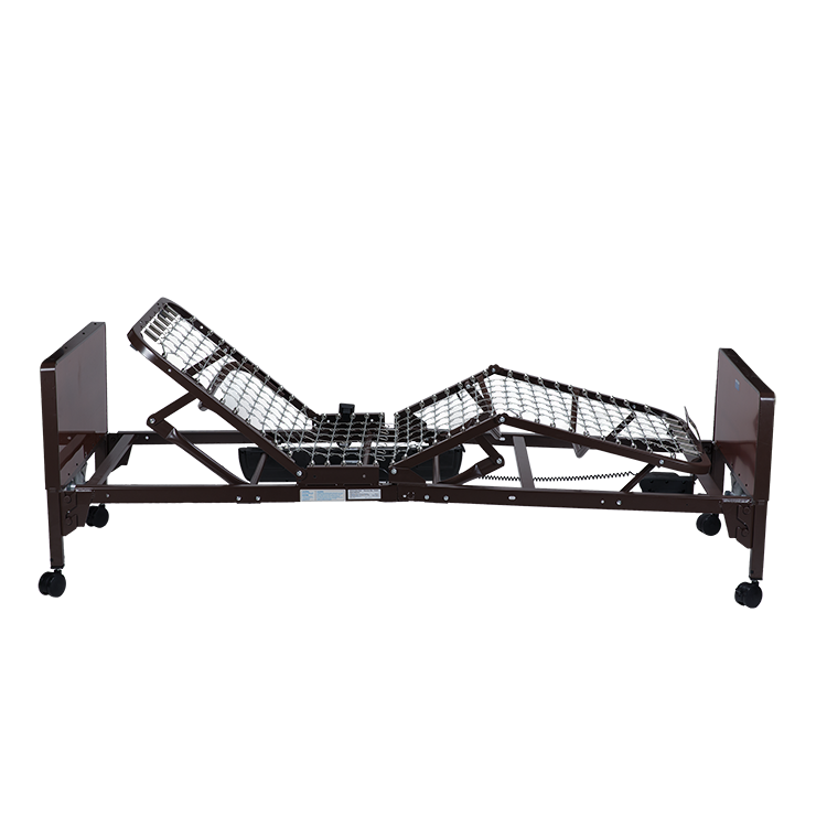 dynarex full electric homecare bed w full rail no rail half rail