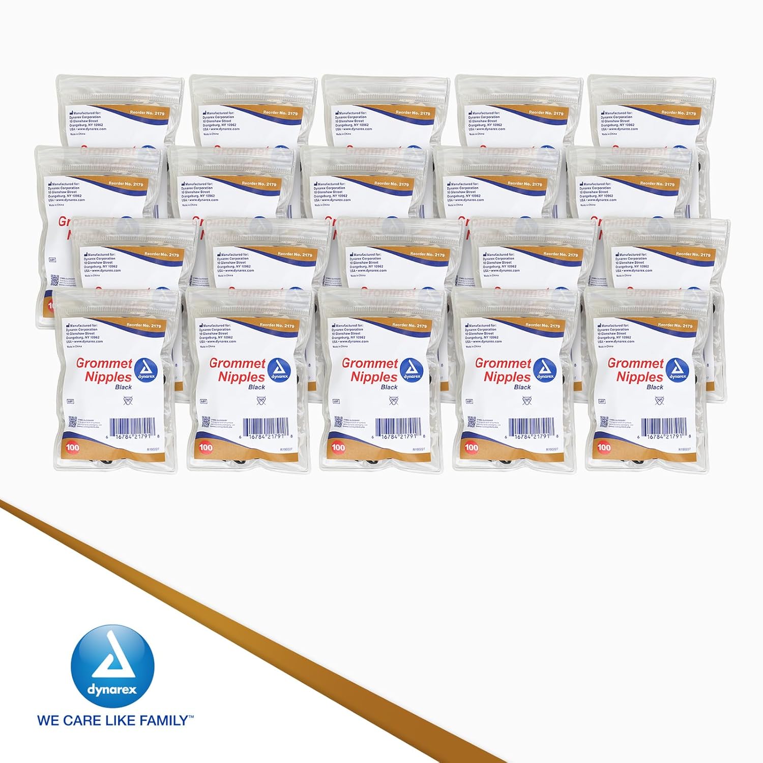 dynarex grommet nipples