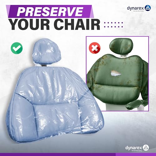 dynarex half chair cover pack type 3 box per case