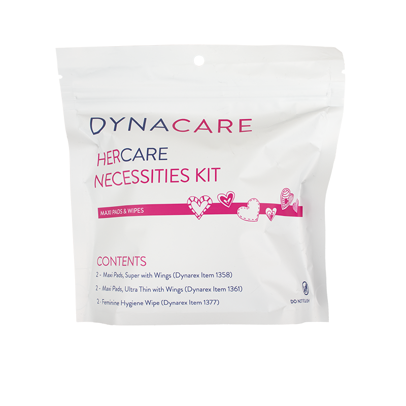 dynarex her care necessities complete kit
