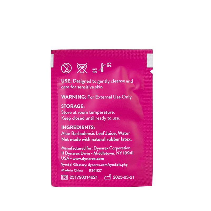dynarex hercare necessities feminine hygiene wipes