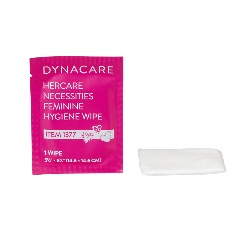 dynarex hercare necessities feminine hygiene wipes