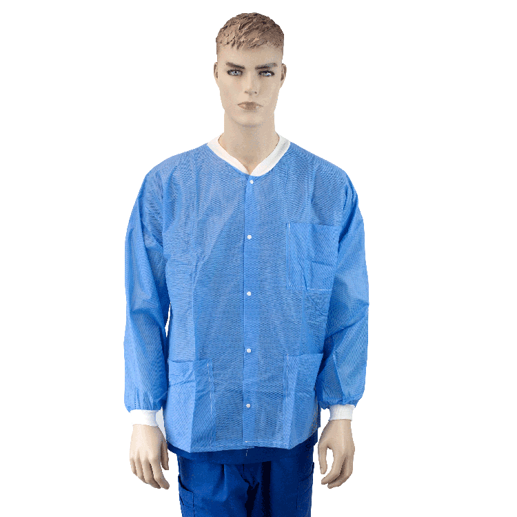 dynarex labjacket w pockets