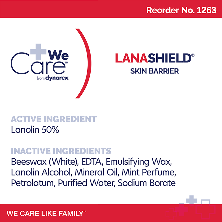 dynarex lanashield skin protectant cream