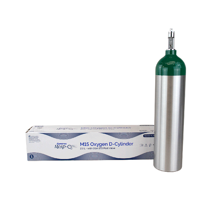 dynarex m24 oxygen e cylinder post valve