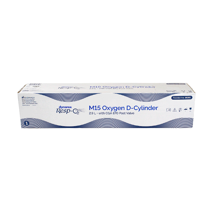 dynarex m24 oxygen e cylinder post valve