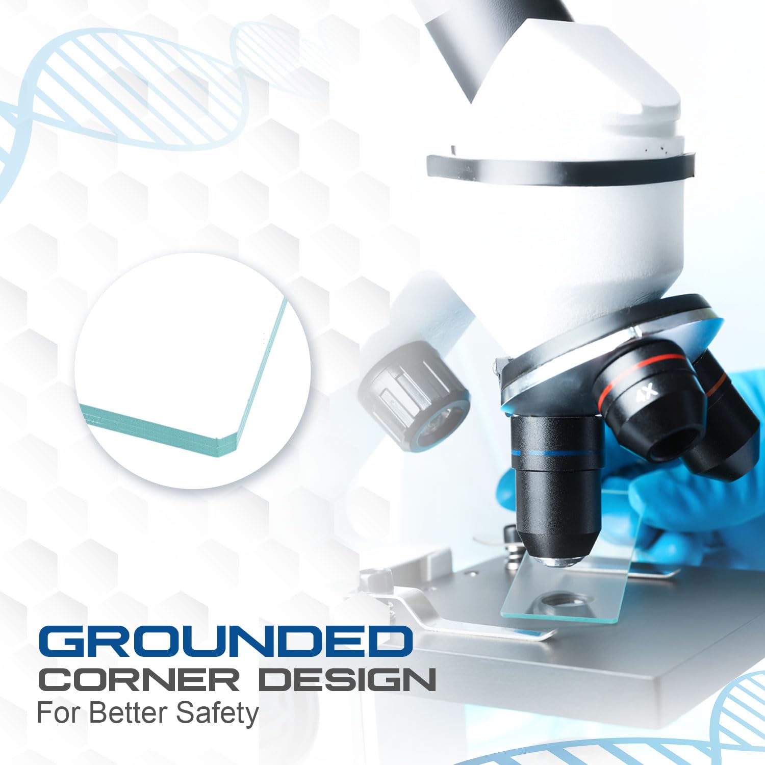 dynarex microscope slides