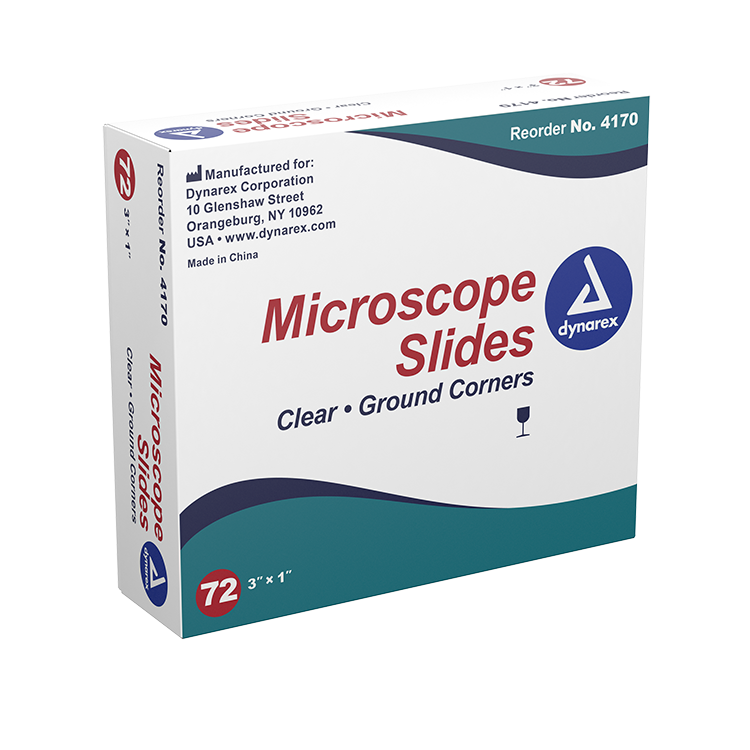 dynarex microscope slides