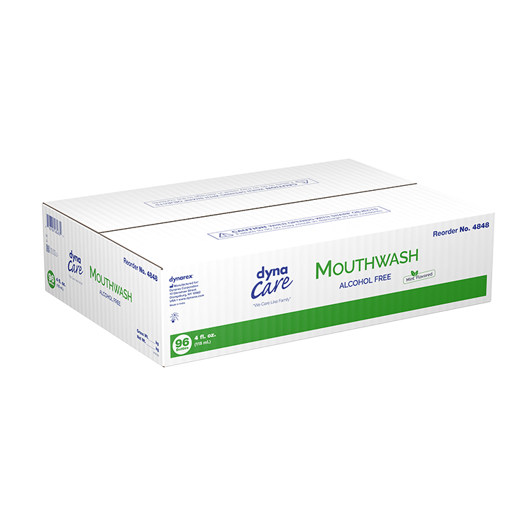 dynarex mouthwash mint flavored