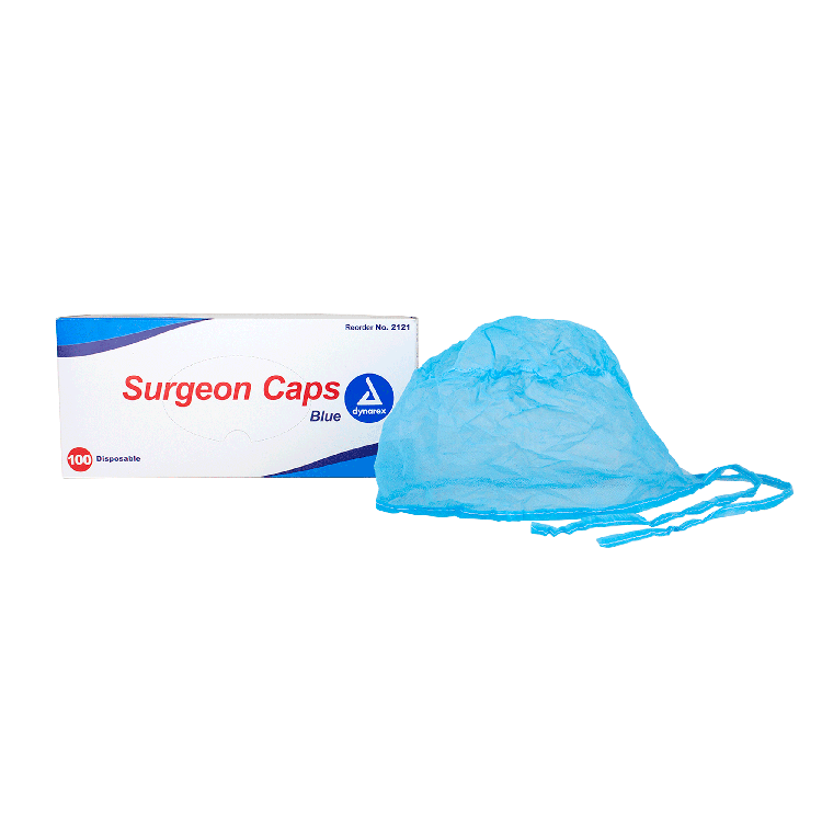 dynarex nurse and surgeon caps