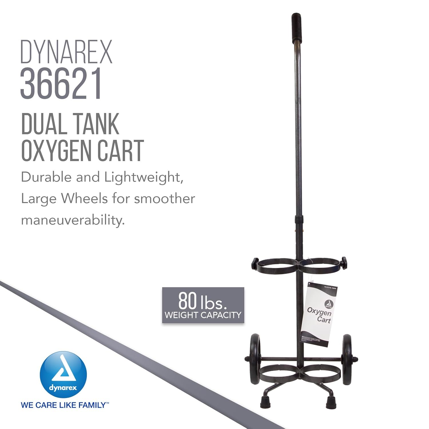 dynarex oxygen tank carts holder