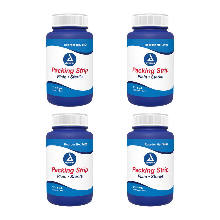 dynarex packing strips iodoform sterile