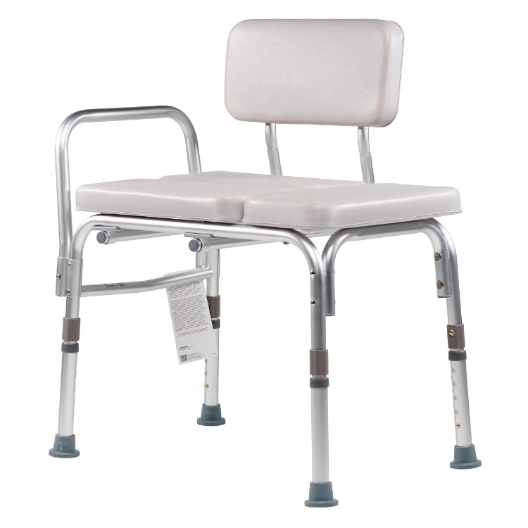 dynarex padded tub transfer bench