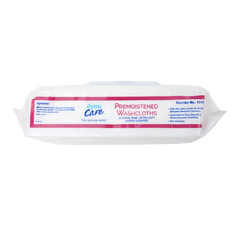 dynarex personal cleansing washcloth wet wipes