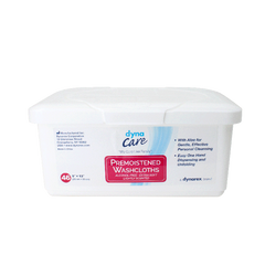 dynarex personal cleansing washcloth wet wipes