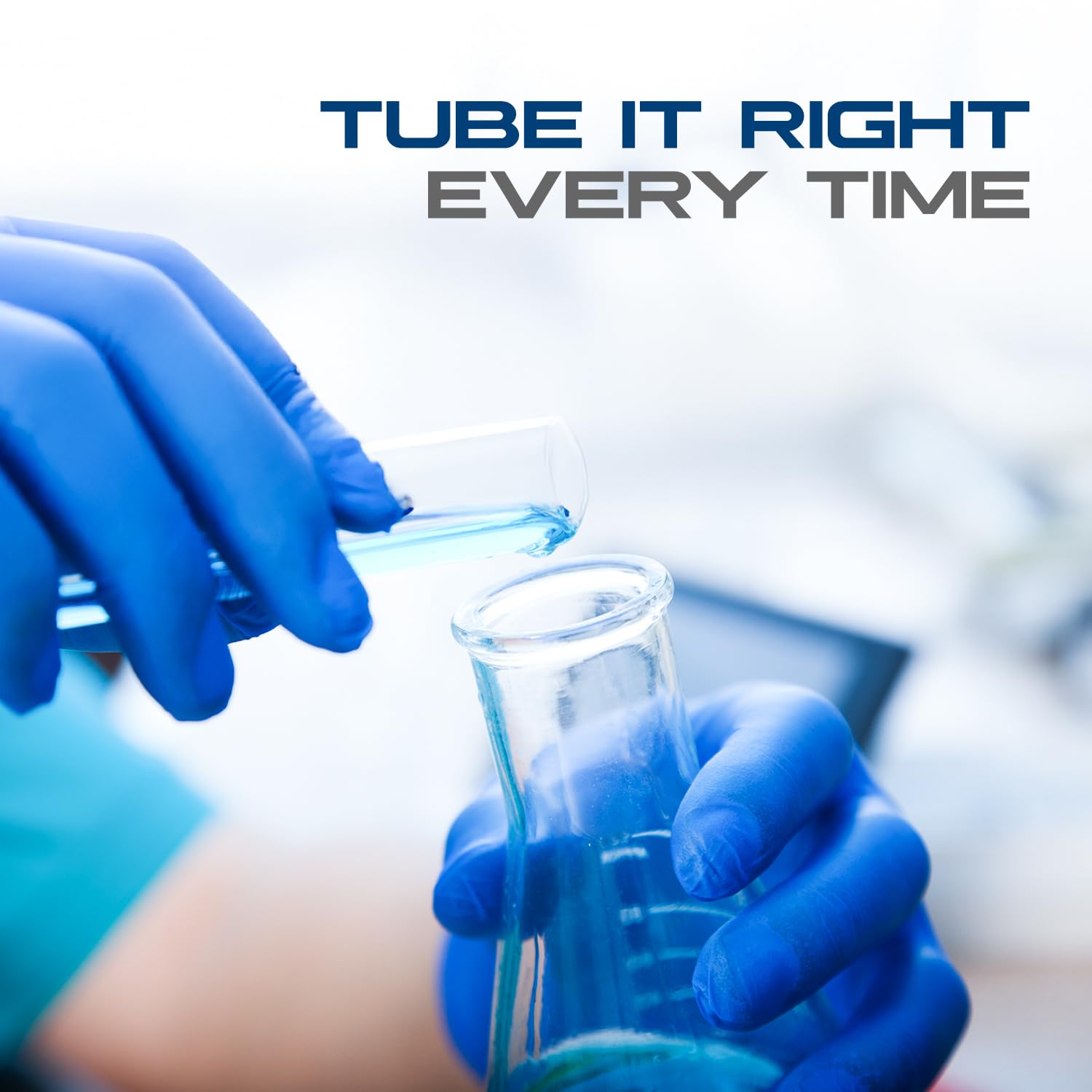 dynarex plastic test tubes