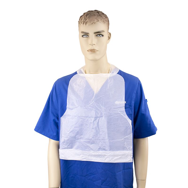 dynarex polyethylene bibs