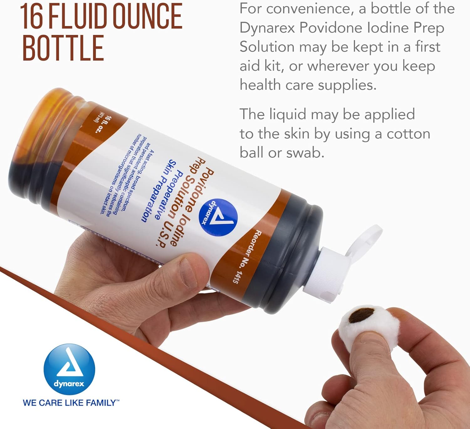dynarex povidone iodine prep solutions