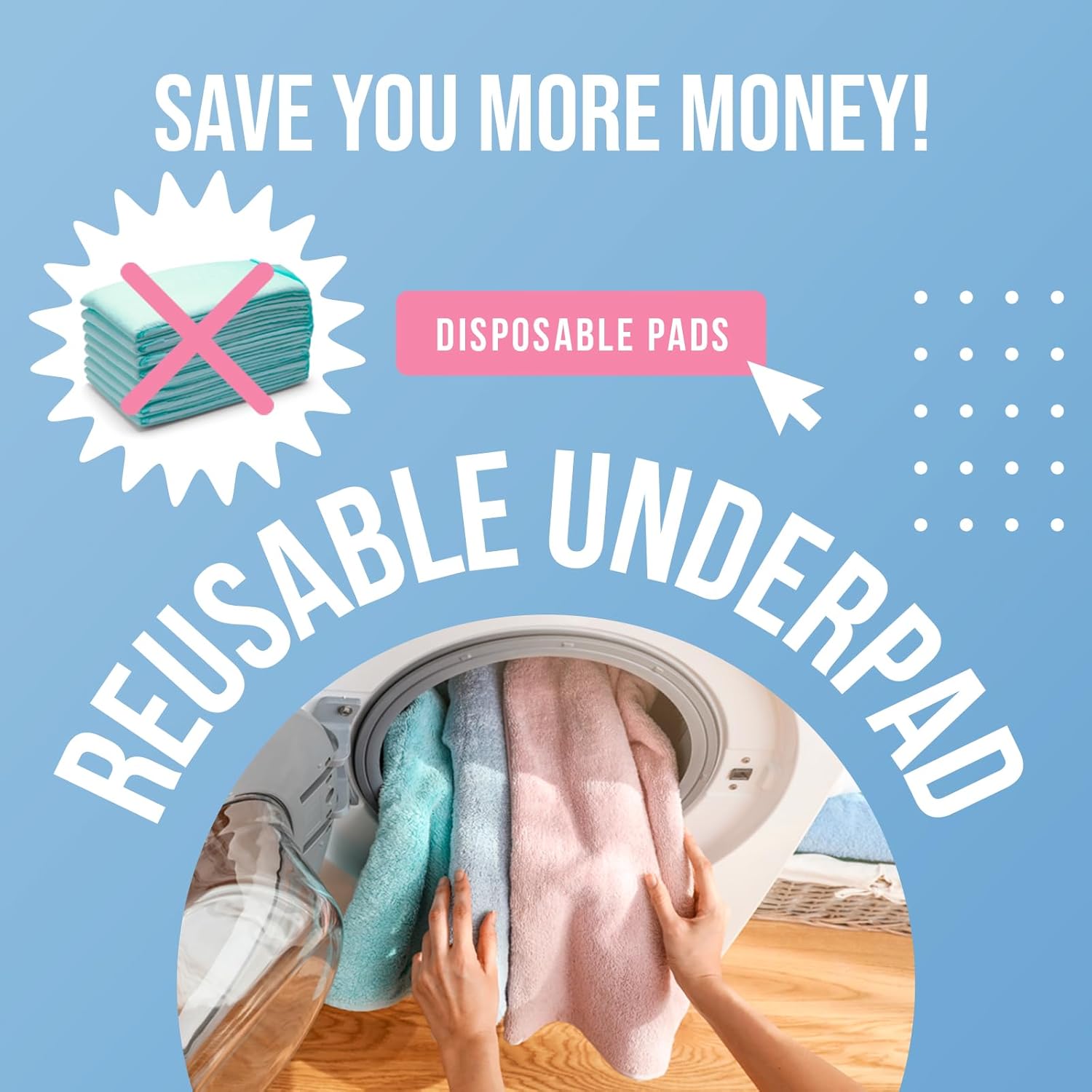 dynarex reusable underpads