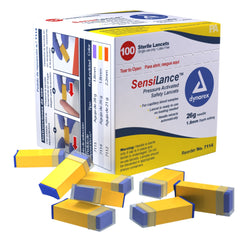 Dynarex Safety Lancets - Button and Pressure