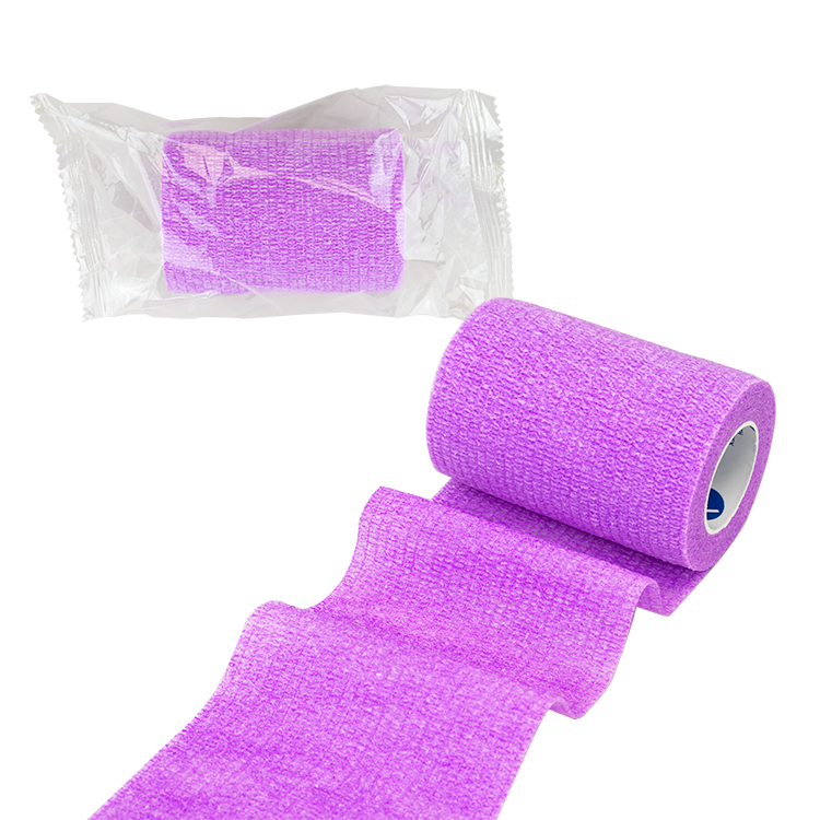 dynarex sensi wrap self adherent bandage rolls not made with natural rubber latex