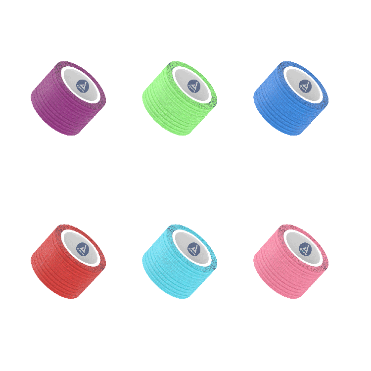 dynarex sensi wrap self adherent bandage rolls not made with natural rubber latex