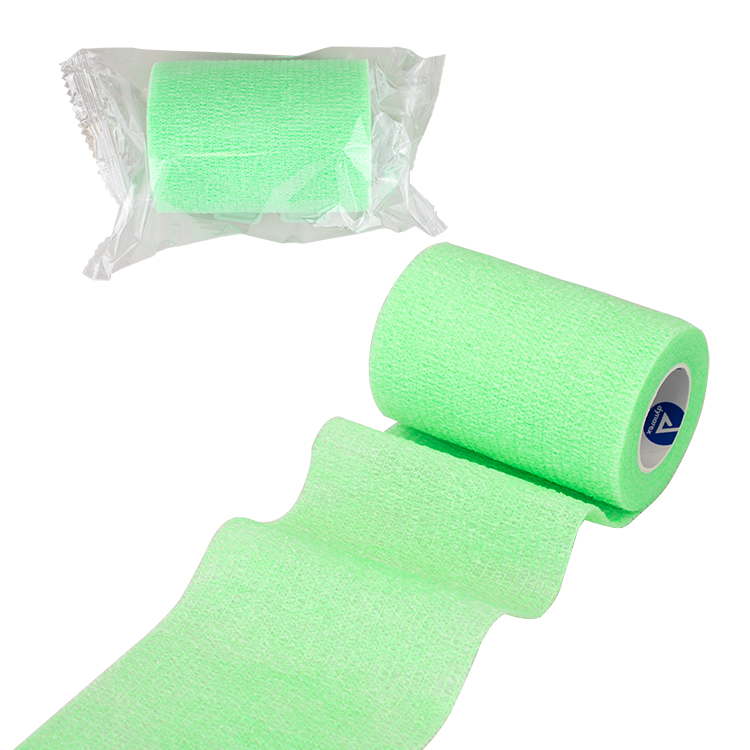 dynarex sensi wrap self adherent bandage rolls not made with natural rubber latex