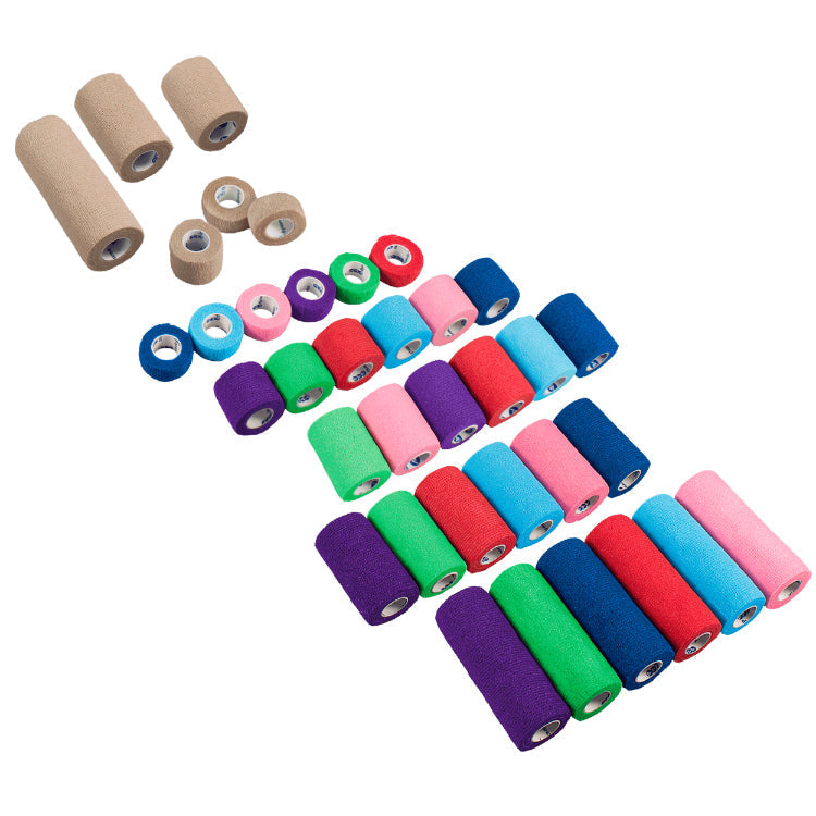 dynarex sensi wrap self adherent bandage rolls not made with natural rubber latex
