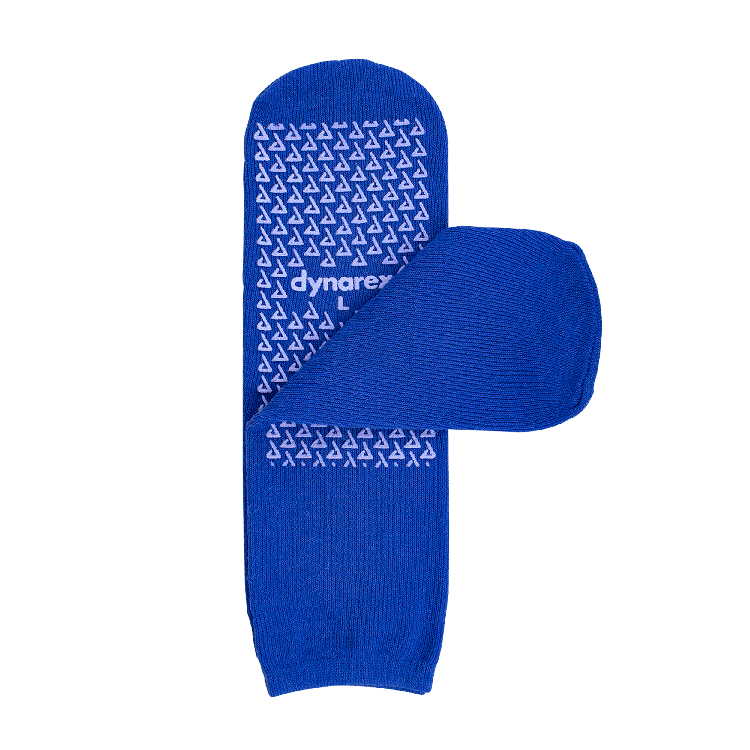dynarex slipper socks single double sided