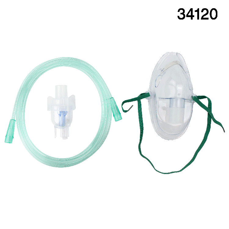 dynarex small volume nebulizer 6cc cup w 7 2 1 m tubing and t piece mouthpiece standar